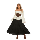 Women BOHO Gypsy Long Maxi Tiered Skirt XL 1X 2X 3X 18 20 22