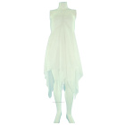Ladies Uneven Hem Sun SEXY Long Dress M L XL