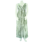 Tie Dye Stripe Maxi Sun Long Dress 1X