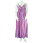 Tie Dye Stripe Maxi Sun Long Dress 1X
