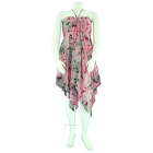 Hippie Tie Dye Uneven Hem Sun Dress M L XL