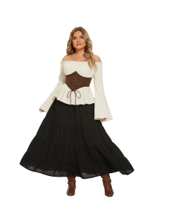 Women BOHO Gypsy Long Maxi Tiered Skirt XL 1X 2X 3X 18 20 22