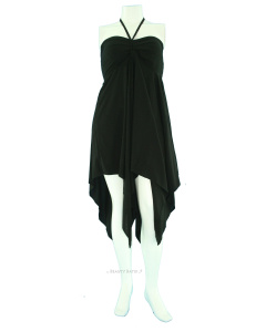 Ladies Uneven Hem Sun SEXY Long Dress M L XL