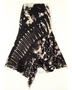 Tie Dye Cotton Mini Skirt SZ XS